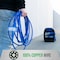 Duromax SJEOOW Extension Cord, 10 AWG, Indoor/Outdoor, 3 Outlets, Blue, PVC, 100 ft XPX10100C - alternate 10